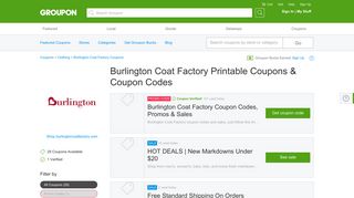 Burlington Coat Factory Coupons, Promo Codes & Deals 2019 ...