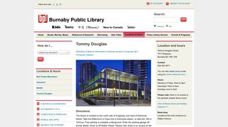 Tommy Douglas | Burnaby Public Library