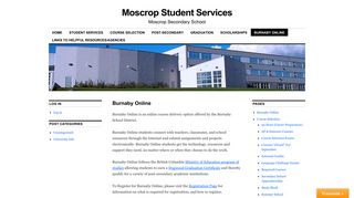 Burnaby Online | Moscrop Student Services