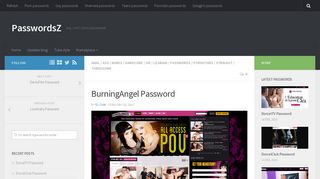 BurningAngel Password | PasswordsZ