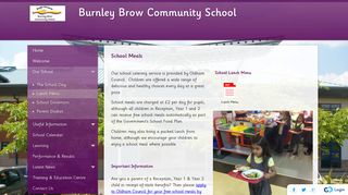 Burnley Brow Community School - Lunch Menu