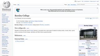 Burnley College - Wikipedia