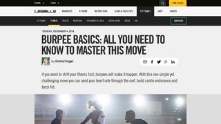 The complete guide to mastering the burpee – Fit Planet - Les Mills