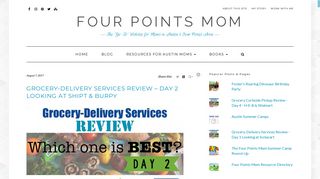 Grocery-Delivery Services Review - Day 2 Looking at Shipt & Burpy ...