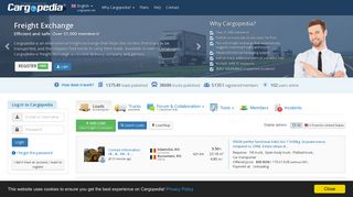 Cargopedia | Free Freight Exchange | Transport Exchange