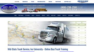 Buses MTSU | Mid-State Truck Service, Inc | Marshfield Wisconsin