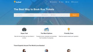 Busbud - The Best Way to Book Bus Tickets