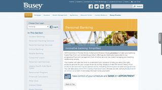 Busey Bank - Personal Online Banking, Checking and Savings Accounts