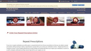 Prescriptions - The Bush Doctors