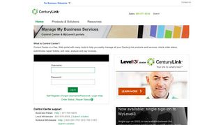 Manage My Business Services | Centurylink Business