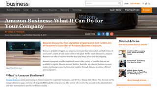 Amazon Business: What It Can Do for Your Company - Business.com
