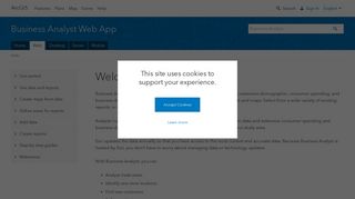 Welcome—Business Analyst Web App | ArcGIS