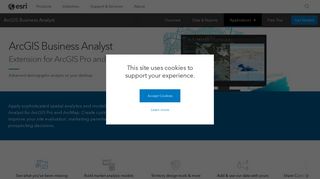 ArcGIS Business Analyst Desktop - Esri