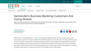 Santander's Business Banking Customers Are Going Mobile