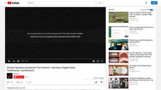 Verizon Business Customer Fios Internet + Business Digital Voice ...
