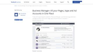 Business Manager - Facebook