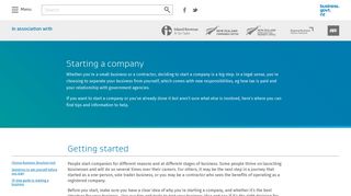 Starting a company — business.govt.nz