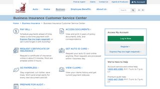 Business Insurance Customer Service Center | The Hartford