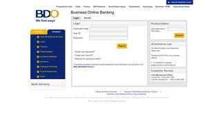 BDO Unibank, Inc. - Business Online Banking