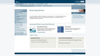 Business Online - Danske Bank