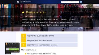 Business rates | Westminster City Council