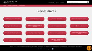 Business Rates | Manchester City Council