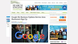 Google My Business Updates Service Area Businesses Sign Up Process