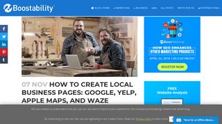 How to Create Local Business Pages: Google, Yelp, Apple Maps, and ...