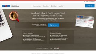 Solutions for Small Business | Sign Up - Canada Post