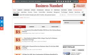 Login - Business Standard