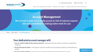 Account Management - Business Stream