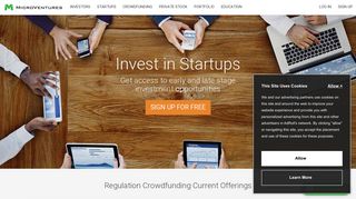 MicroVentures: Invest in Startups | Equity Crowdfunding