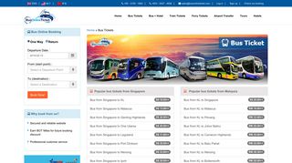 Bus Online Booking Services at BusOnlineTicket.com Malaysia ...