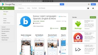 busuu: Learn Languages - Spanish, English & More - Apps on Google ...