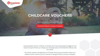 Childcare Vouchers - Busy Bees Benefits