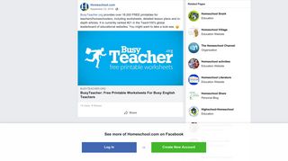 Homeschool.com - BusyTeacher.org provides over 16,000 FREE ...