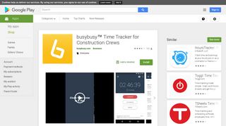 busybusy Time Tracking - Apps on Google Play