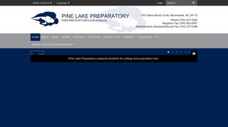 Pine Lake Preparatory: Home