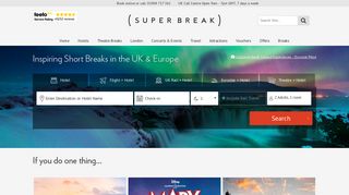 SuperBreak: Hotels for Short Breaks, UK Breaks, City Breaks, Hotel ...