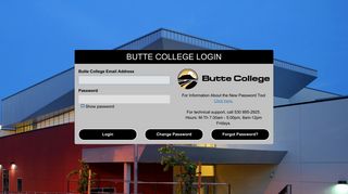 Butte College Login