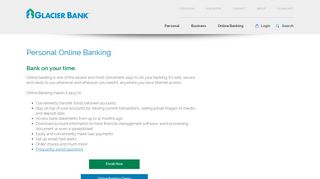 Online Banking | Mobile Deposits | Glacier Bank | Butte Kalispell