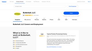 Butterball, LLC Careers and Employment | Indeed.com