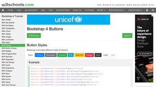 Bootstrap 4 Buttons - W3Schools