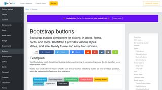 Bootstrap buttons - Examples & Tutorials. Learn how to use Bootstrap ...