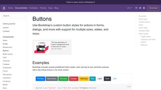 Buttons · Bootstrap