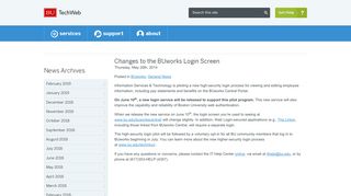 Changes to the BUworks Login Screen : TechWeb : Blog Archive ...