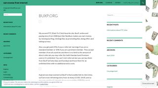 Buxp.org | earn money from internet
