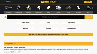 Gold FAQ | NBC Sports