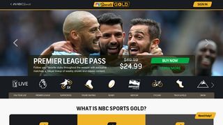 NBC Sports Gold | Welcome