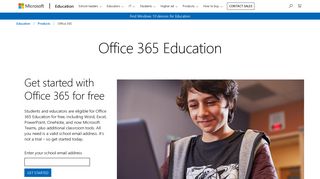 Free Microsoft Office 365 for Schools & Students | Microsoft Education